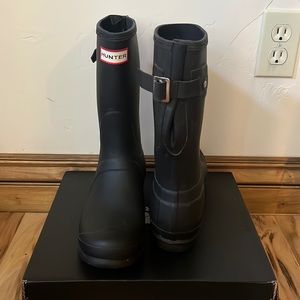 Hunter Original Short Back Adjustable Rainboot
